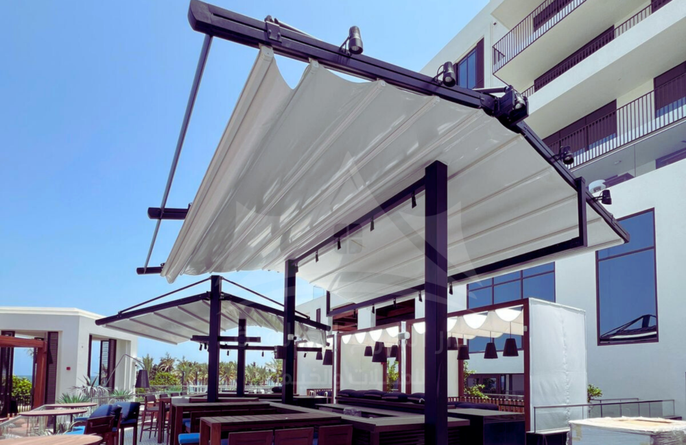 مظلات ريموت كنترول – تصميم عملي وتحكم ذكي