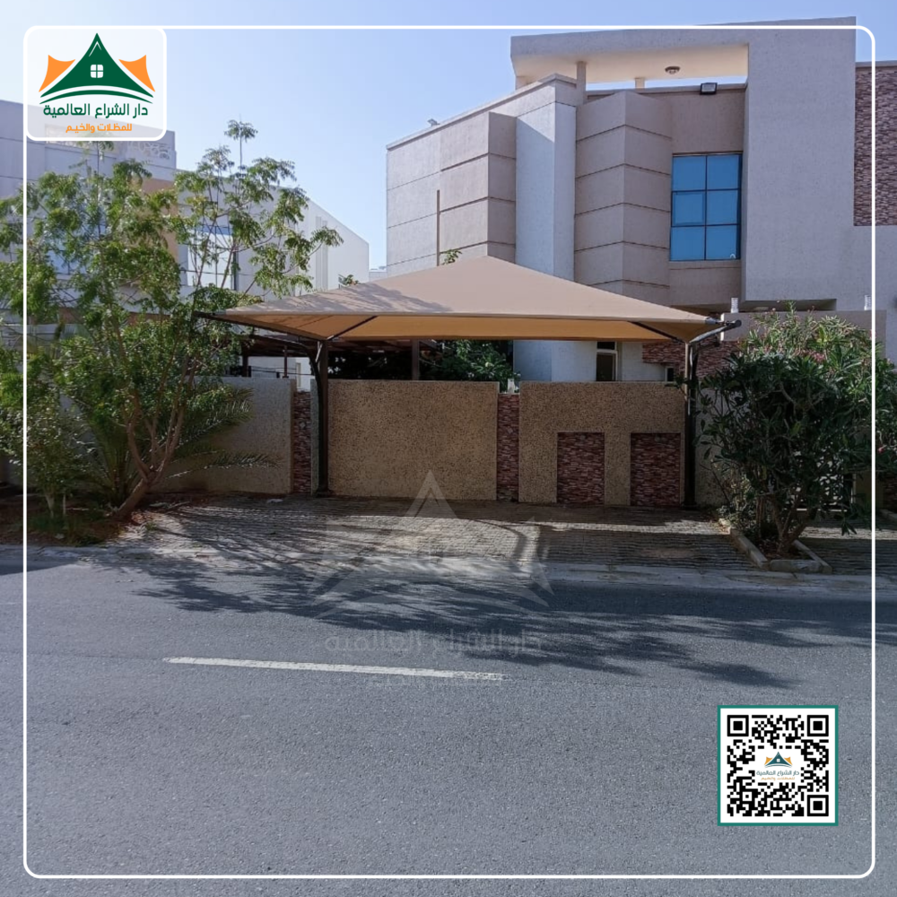 مظلات مواقف سيارات هرمية - الصورة 4